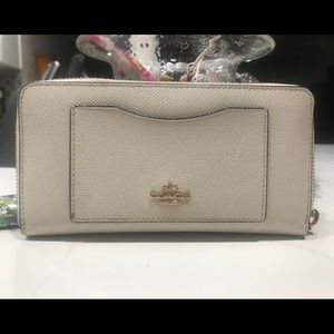 Coach Accordion Zip Wallet